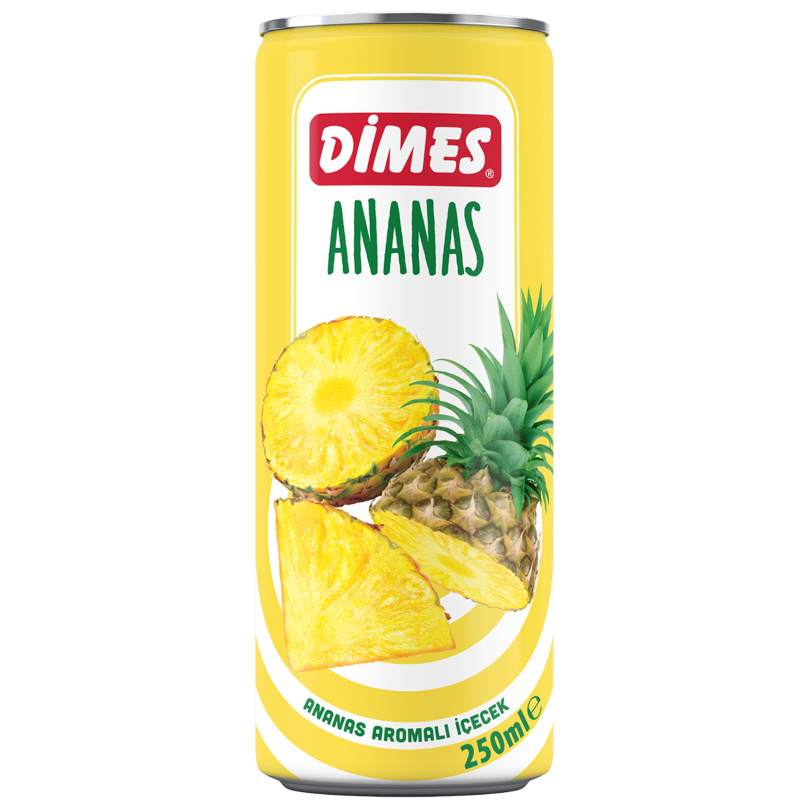 DİMES TENENEKE MEYVE SUYU ANANAS 250 mL