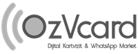 OzVCard Dijital Kartvizit ve WhatsApp Market Hizmeti